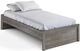 DeFehr Westpoint Driftwood Twin Mates Bed-0