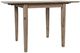Jofran Inc. Eastern Tides 3-Piece Brushed Bisque Dining Table Set with X Back Chair-1