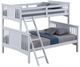 Furniture of America® Spring Creek White Twin/Full Bunk Bed-0