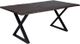 Porter International Designs Manzanita Midnight 82" X-Base Dining Table-3