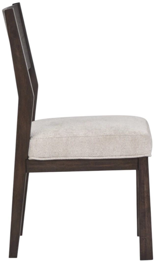 Magnussen Home® Tauren Coffee Bean Trestle Side Chair-2