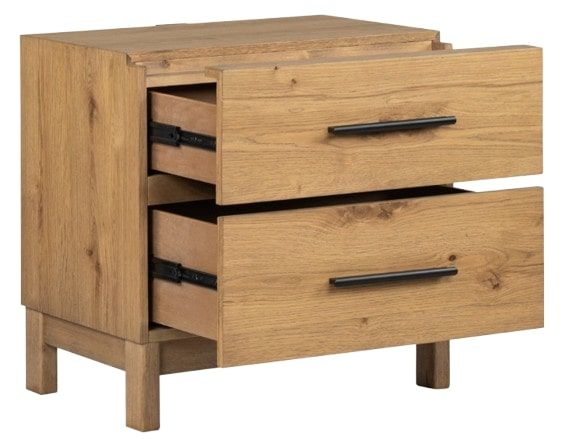 Magnussen Home® Davenport Rustic Caramel Nightstand-3