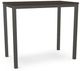 Amisco Customizable Harrison Birch Veneer Bar Table-0