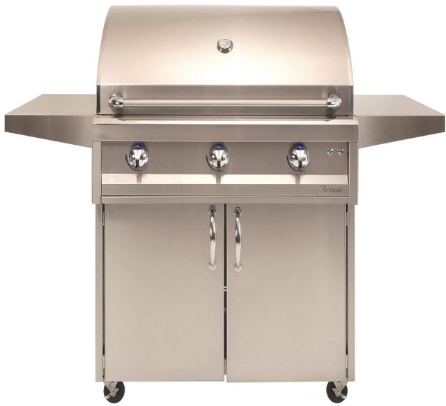 Artisan™ American Eagle Series 3-Burner Stainless Steel Freestanding Natural Gas Grill
