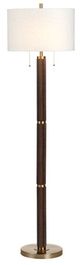 Crestview Collection Arlo Brown Floor Lamp-2