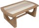 Magnussen Home® Bradford Granite Top Cocktail Table with Riverbed Beige Base-4
