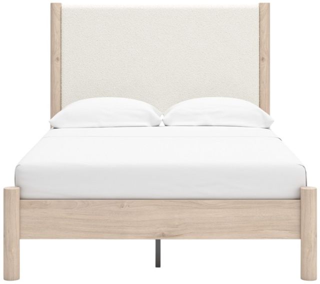 Signature Design by Ashley® Cadmori Two-Tone Youth Full Upholstered Panel Bed-2