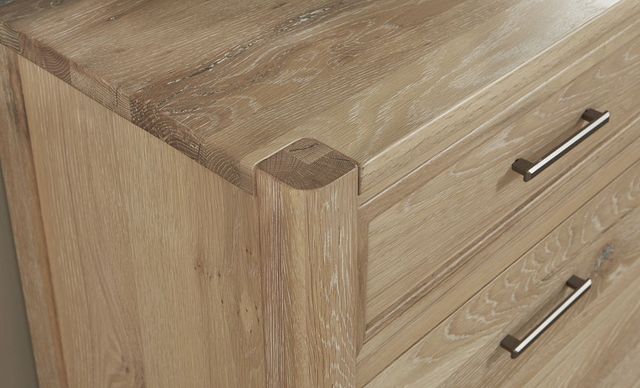 LM Co Home By Vaughan-Bassett Crafted Oak by Ben & Erin Napier Bleached White 8-Drawer Dresser-2