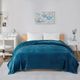 Olliix by Intelligent Design Microlight Plush Teal Twin/Twin XL Oversized Blanket-3