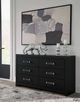 Signature Design by Ashley® Maeling Black Dresser-1