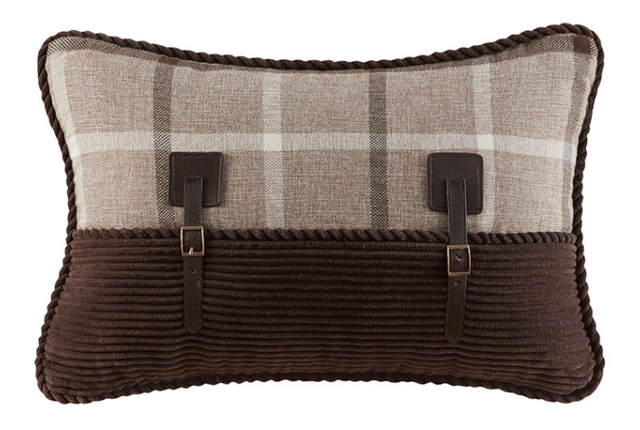 Olliix by Urban Habitat Anaheim 4 Piece Tan/Brown King/California King Plaid Comforter Set-2