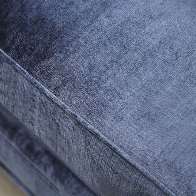 Furniture of America® Jodie Satin Blue Loveseat-2