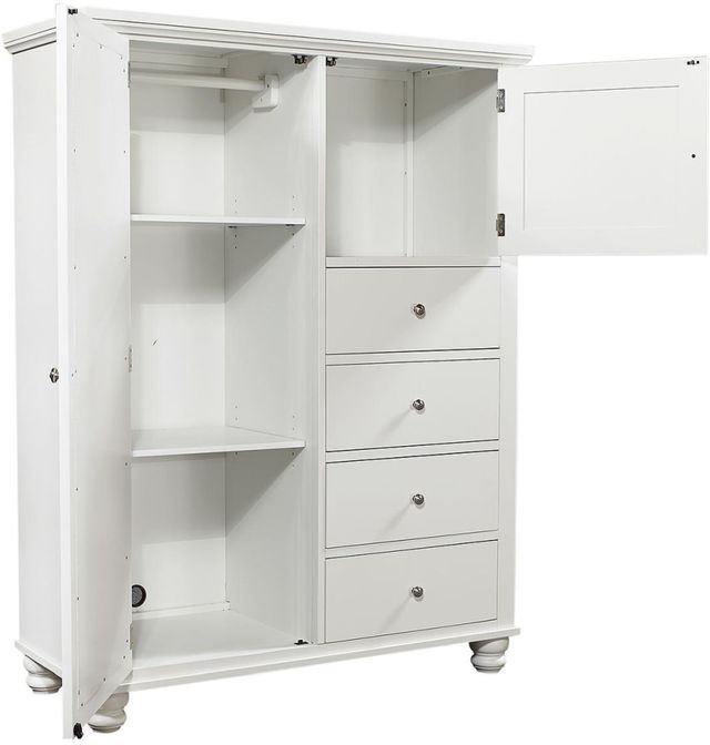 aspenhome® Cambridge White Chiffarobe-1