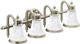 Moen® Waterhill® Brushed Nickel Four Globe Bath Light-0