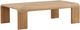 Dovetail Furniture Crosby Light Natural Coffee Table-0