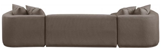 Meridian Furniture Rita 3-Piece Brown Sectional-3