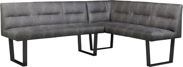 Moe's Home Collection Hanlon Dark Grey Corner Bench-0