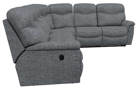 La-Z-Boy® James Midnight Reclining Sectional with Custom Layout Options-1
