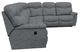 La-Z-Boy® James Midnight Reclining Sectional with Custom Layout Options-1
