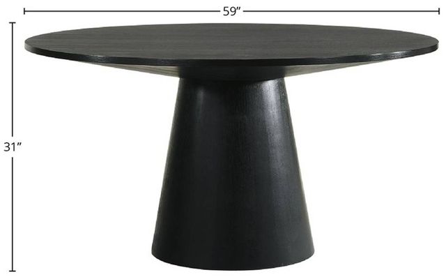 ACME Furniture Froja Black Dining Table-2