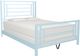 Wesley Allen Customizable Sunset California King Iron Bed-4