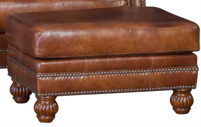 Mayo Customizable 4300L Leather Ottoman-0