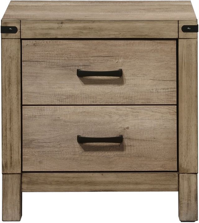 Crown Mark Matteo Melamine Tall Nightstand-2