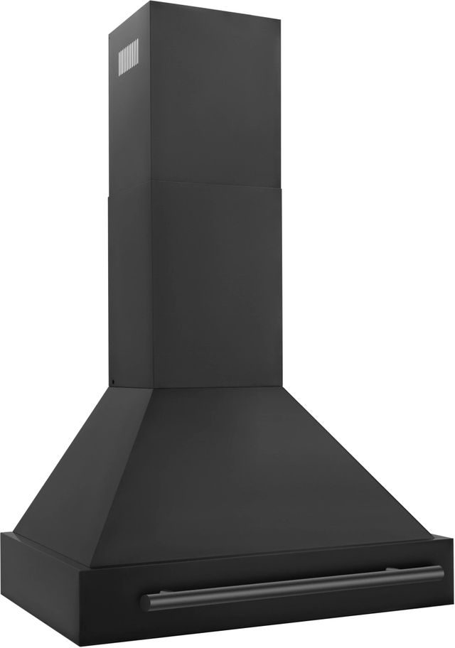 ZLINE 30" Black Stainless Steel Wall Mounted Range Hood-2
