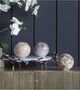 A & B Home 3-Piece Brown Decorative Spheres-4