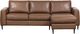 Palliser® Furniture Customizable Atticus 2-Piece Right-Arm Facing Loveseat Sectional and Chaise-1