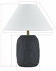 Forty West Roman Matte Black Table Lamp-1