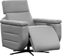 Fauteuil inclinable pivotant électrique personnalisable avec appui-tête et bloc d'alimentation électriques de Elran M0082