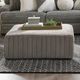 Furniture of America® Elmhurst Charcoal Ottoman-2