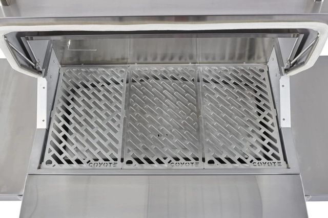 Coyote® 36" Stainless Steel Built In Wood Pellet Grill-1
