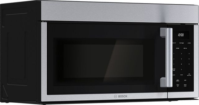 Bosch® 300 Series 30" 1.7 Cu. Ft. Stainless Steel Over the Range Microwave-2