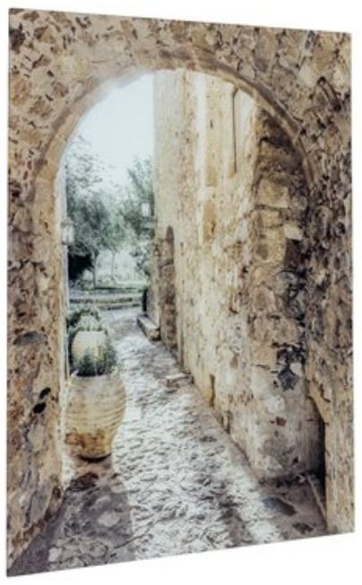 YHD Village Passage Glass Art-1
