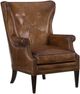Hooker® Furniture Maya Checkmate Pawn Wing Club Chair-0