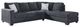 Signature Design by Ashley® Altari 2-Piece Slate Right-Arm Facing Chaise Sectional-1