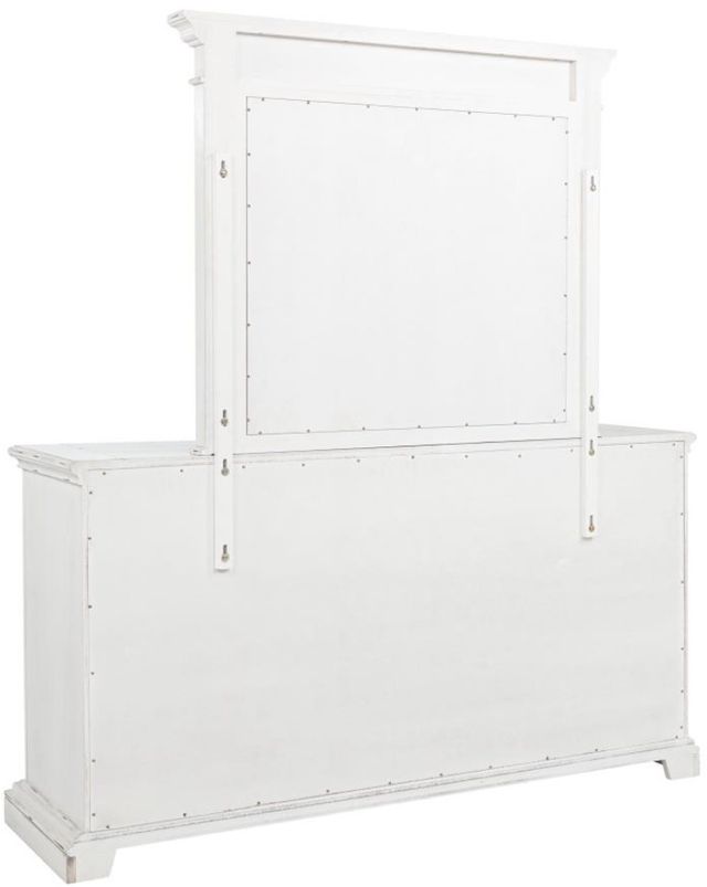 Coaster®  McKinney Vintage White Dresser with Mirror-4