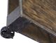 Magnussen Home® Pinebrook Distressed Natural Pine Rectangular Cocktail Table with Black Metal Casters-2