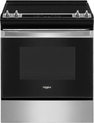 Whirlpool® 30" Stainless Steel Slide-In Electric Range with Frozen Bake™ Technology