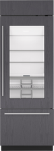 Sub-Zero® Classic Series 30" 17 Cu. Ft. Panel Ready Right Hinge Built-In Bottom Freezer Refrigerator with Glass Door-0