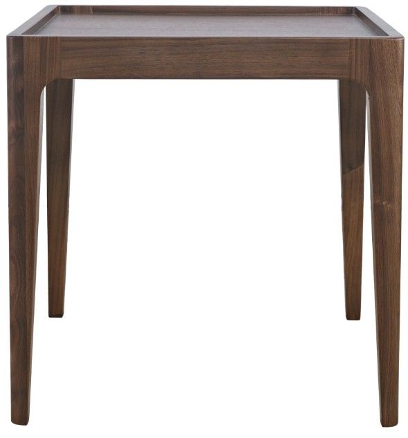 Jofran Inc. Soren Walnut 22" Square End Table-1