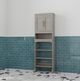 Linon Barkley Sandstone Tall Wall Cabinet-1