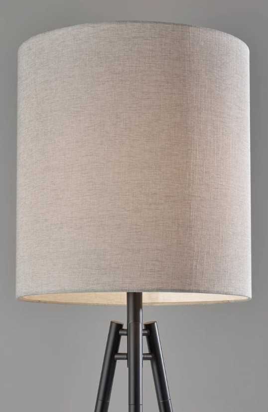 Adesso® Glenwood Black Floor Lamp-2