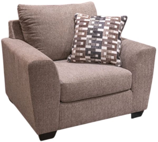 Benchcraft® Triston-Peaks Suede Chair and a Half Hunter's