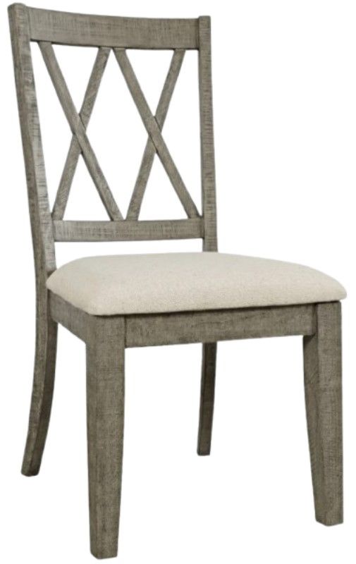 Jofran Inc. Telluride 7-Piece Beige/Driftwood Dining Set-3