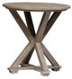 Liberty Furniture Parkland Falls Weathered Taupe Round End Table-3