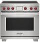 Wolf® 36" Stainless Steel Pro Style Induction Range-0