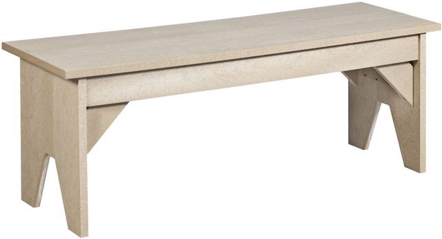 C.R. Plastics Generation Line Beige Basic Bench-0